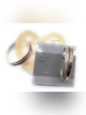 Brighton Neptune's Rings Duo Large Hoop Earrings JE693